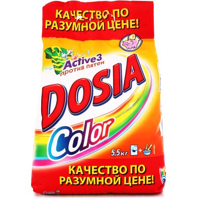 УД Стиральный порошок DOSIA Color 5,5кг