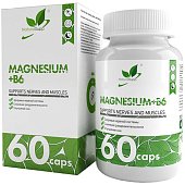 Natural Supp Magnesium + B6 (60 капс)