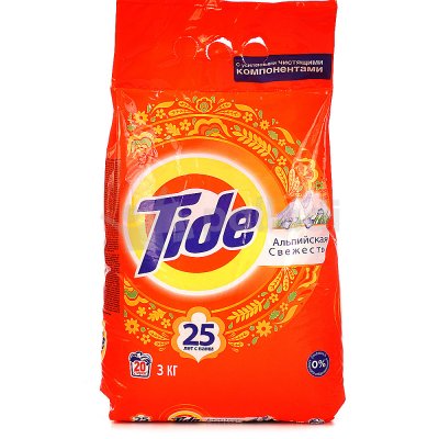 Стиральный порошок TIDE Альпийская свежесть 3кг