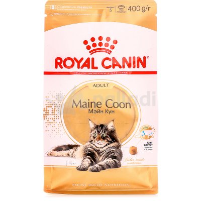 Корм для кошек Royal Canin Maine Coon сухой для взрослых старше 15 месяцев 400г