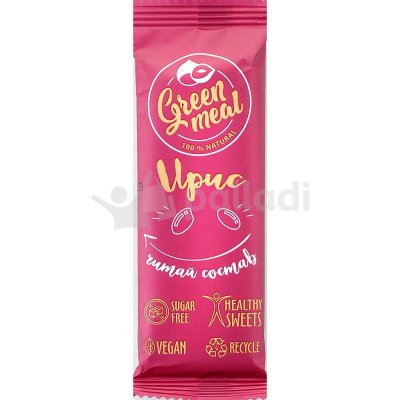 Батончик Green Meal 50г ирис