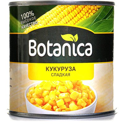 Кукуруза Ботаника 425мл ж/б 1/12