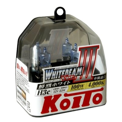 Лампа головного света Koito H3c 12V 55W (100W) KILA-07039 - 2 шт.
          Артикул: P0753W
