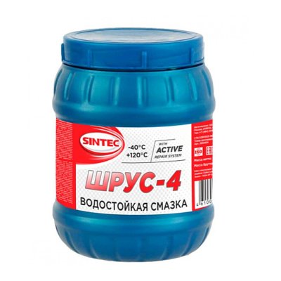 Смазка Шрус-4 (СТО) SINTEC 800гр
          Артикул: 800404
