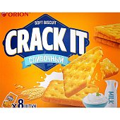 Печенье Orion затяжное Crack It 160г сливочный