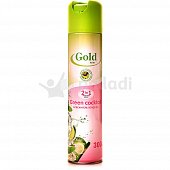 Освежитель воздуха GOLD mint 300мл Green cocktail