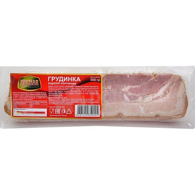 Грудинка свиная варёно-копчёная Nuchar 300 г