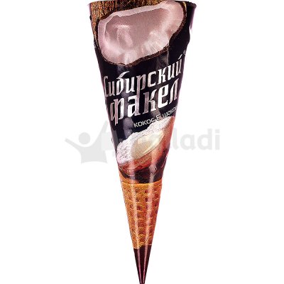 Мороженое Сибирский факел 75г кокос - шоколад