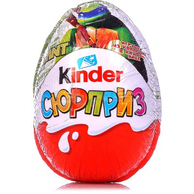 Яйцо Киндер сюрприз 20г Черепашки Ниндзя