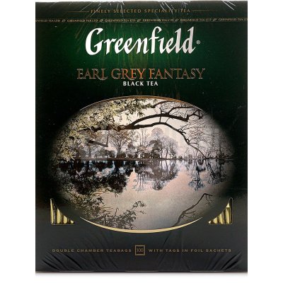 Чай Гринфилд 100пак Earl Grey Fantasy черный