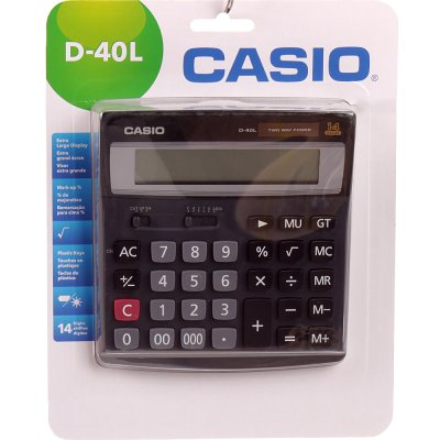 Калькулятор электронный D-40L CASIO