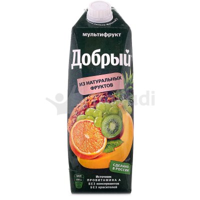 Сок Добрый 1л Мультифрут 
