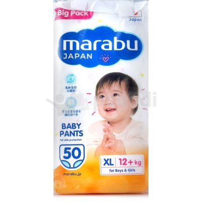 Трусики-подгузники MARABU для детей XL 12+кг 50шт