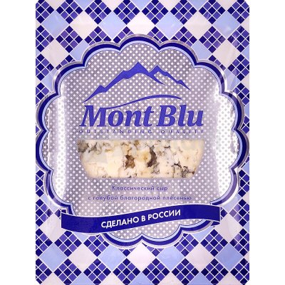 Сыр Mont Blu 88г с голубой плесенью