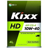 Масло моторное 10W40 CG-4 KIXX HD 4л п/синтетическое
          Артикул: L525544TE1