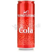 Напиток газированный Черноголовка Cola 0,33л ж/б