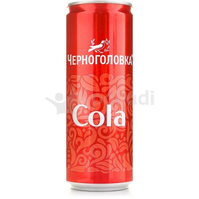 Напиток газированный Черноголовка Cola 0,33л ж/б