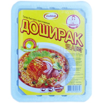 Лапша Доширак 90г вкус кимчи   