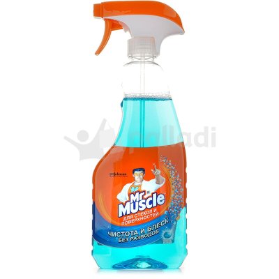 Средство для мытья стекол Mr. Muscle со спиртом 500мл