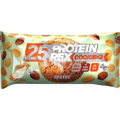 Печенье Protein Rex Cookie 25% протеиновое 50г арахис