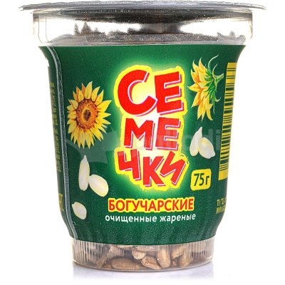 Семечки подсолнечника Богучарские 75г жареные