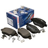 Колодки дисковых тормозов (1 комплект) BOSCH DISC BRAKE PAD BP2256 (AN-413WK/D2126M/PF1324/SN659P)
          Артикул: BP2256