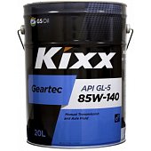 Масло трансмиссионное 85W140 GL-5 KIXX GEARTEC 20л
          Артикул: L2984P20E1