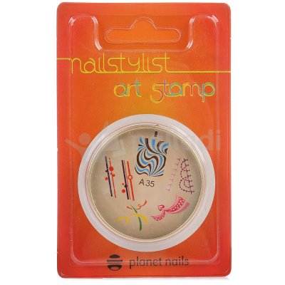 Штамп для дизайна ногтей NailStylist Art Stamp A35