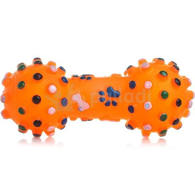 Игрушка для собак Гантель с шипами 105мм Triol арт.83468 