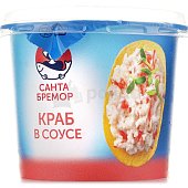 Паста Санта Бремор 150г Краб в соусе
