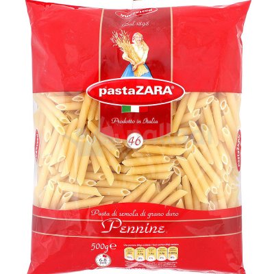 Макаронные изделия Pasta ZARA 500г №46 перо