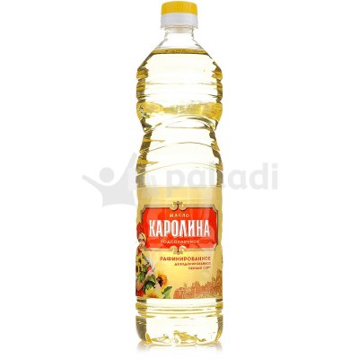 Масло Каролина 0,8л подсолнечное рафинированное *Социальный товар