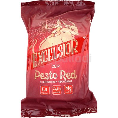 Сыр Песто Ред Excelsior 180г 45%