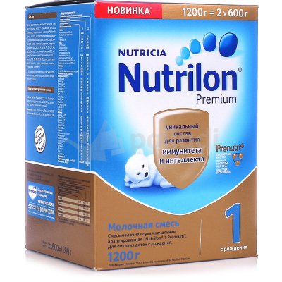 Молочная смесь NUTRILON 1200г №1 с рождения