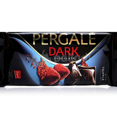 Шоколад Pergale темный с трюфельной начинкой 100г