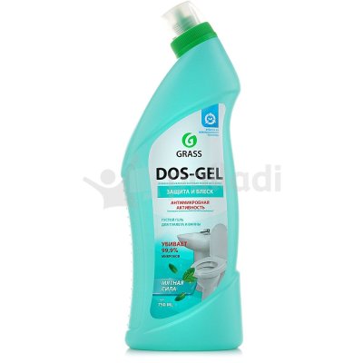 Средство для туалета и ванны GRASS DOS-GEL Мятная сила 750мл