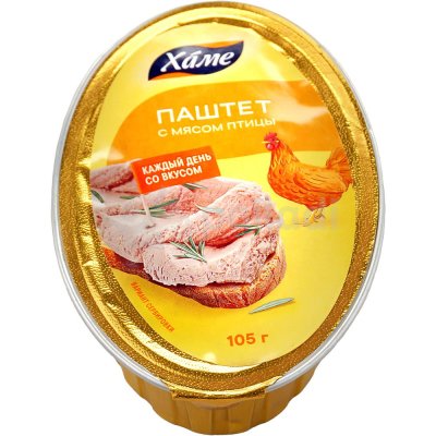 Паштет Hame 105г из мяса птицы  