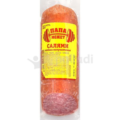 Колбаса Папа Может Салями 280г п/к