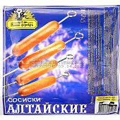 Сосиски Руский фермер Алтайские 400г замороженные