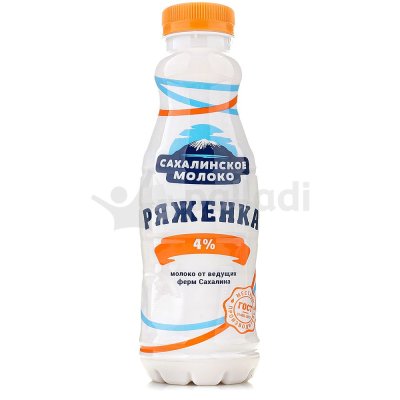 Ряженка Утро Родины 4% 450г пл/б