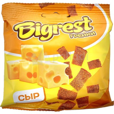 Гренки Bigrest 40г сыр