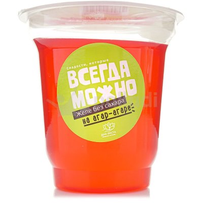 Желе Всегда можно 140г брусника (без сахара)