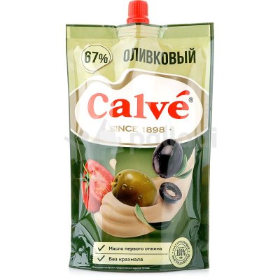 Майонез Calve 400г дой/пак оливковый  