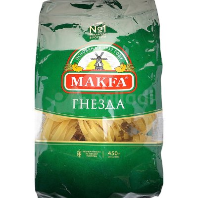 Макаронные изделия Макфа 450г Гнезда Феттучинне