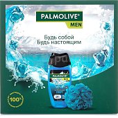 Набор подарочный Palmolive Men Спорт Гель для душа + мочалка 250мл
