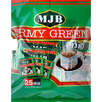 Кофе молотый M&B ARMY GREEN 25шт