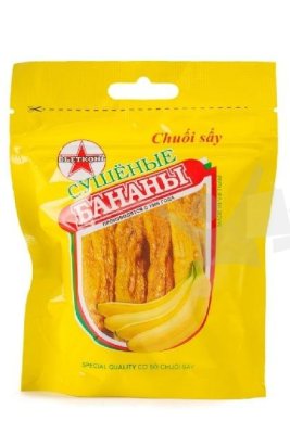 Бананы сушеные Chuoi say 100г резаный