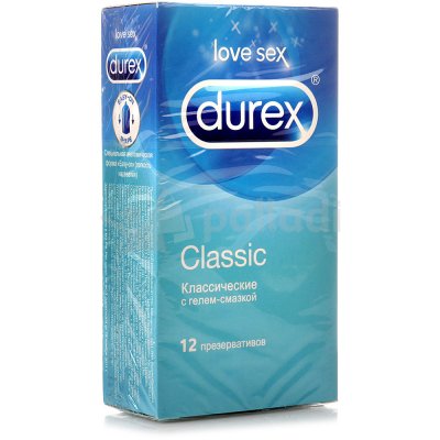 Презервативы DUREX Classic (12шт)