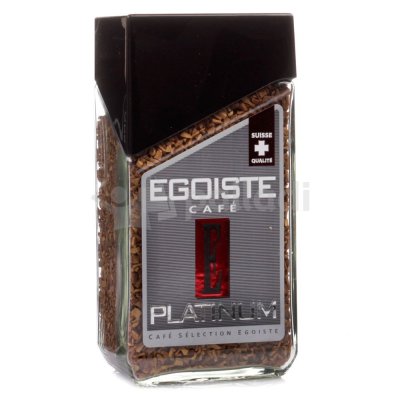 Кофе EGOISTE 100гр PLATINUM растворимый сублемированный