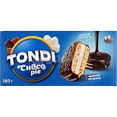Печенье Яшкино Tondi Choco Pie 6шт 180г 